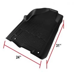 09-17 Dodge Ram 1500 Quad Cab Fl+Fr Floor Mat 2Pc