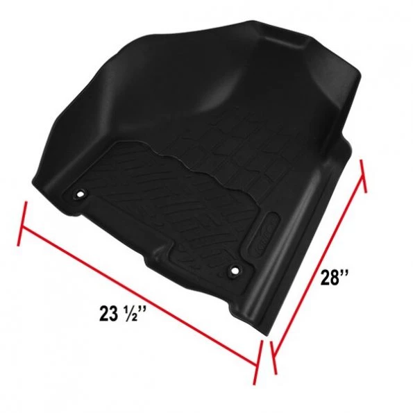 09-17 Dodge Ram 1500 Quad Cab Fl+Fr Floor Mat 2Pc