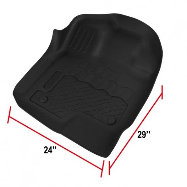 09-14 Ford F150 Super Crew Fl+Fr Floor Mat 2Pc