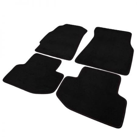 Spec-D Tuning 94-01 Acura Integra 2 Doors Red Stitches Black Floor Mat Black