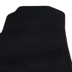 94-01 Acura Integra 2 Doors Red Stitches Black Floor Mat Black