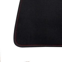 94-01 Acura Integra 2 Doors Red Stitches Black Floor Mat Black