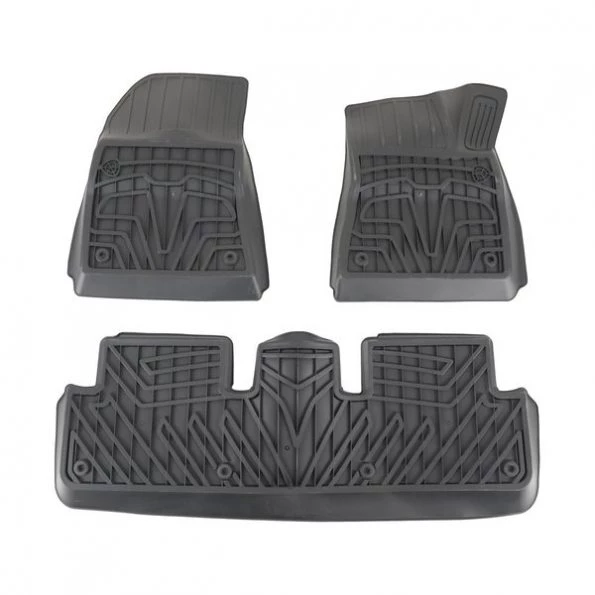FLOOR MATS INJECITION TPE 3 PIECE 2 FRONT 1 BACK, 3PK