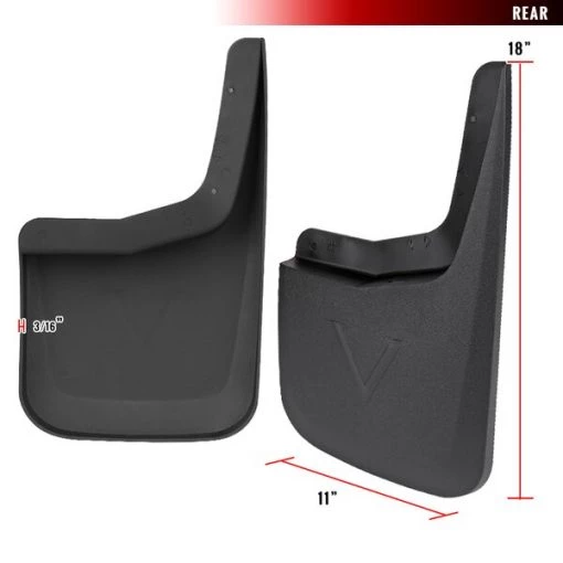 15-16 Ford F150 Mudguard With Flares