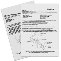 15-16 Ford F150 Mudguard With Flares