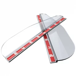 Side Mirror Visor Rain Board Clear
