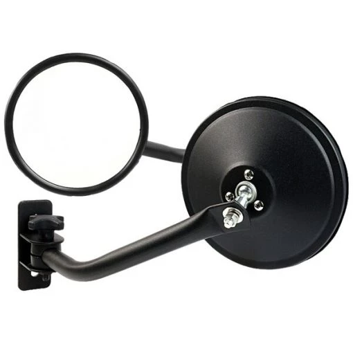 07-Up Jeep Wrangler Side Mirror- Round
