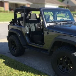 07-Up Jeep Wrangler Side Mirror- Square