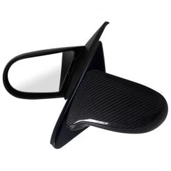 Spec-D Tuning 92-95 Honda Civic 2/3 Door Spoon Style Mirrors - Power Carbon Fiber