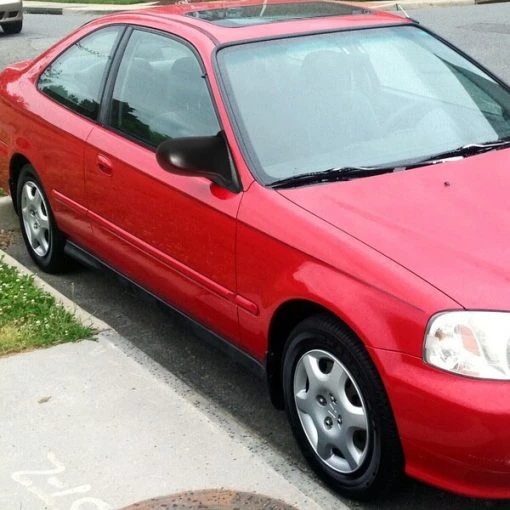 96-00 Honda Civic 2/3 Door Spoon Style Mirrors Manual