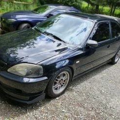 96-00 Honda Civic 2/3 Door Spoon Style Mirrors Power