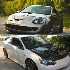 02-06 Acura Rsx Spoon Style Carbon Mirror Power