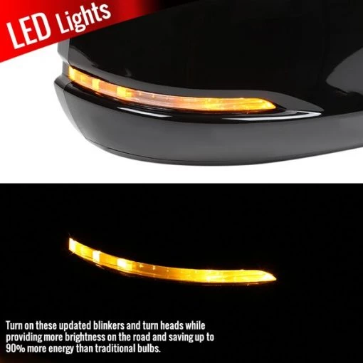 14-17 Honda Accord Side Mirror, RMV-ACD14HP7-B-MP-R