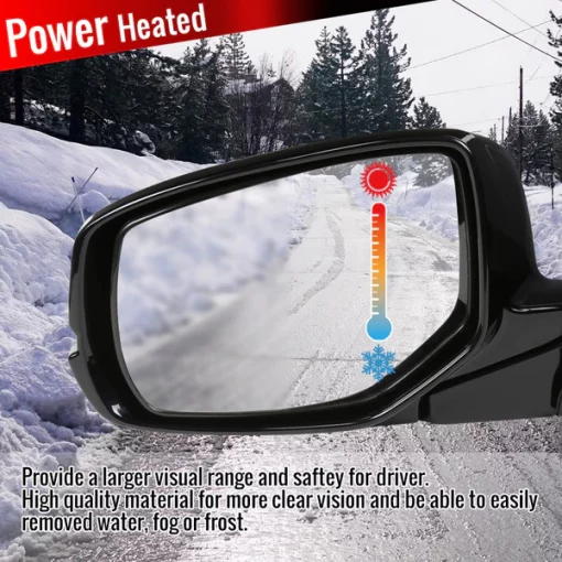 14-17 Honda Accord Side Mirror, RMV-ACD14HP7-B-MP-R