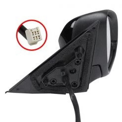 12-14 Toyota Camry Side Mirror -Right- 3 Wires, Power Glossy Black