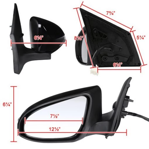 14-18 Toyota Corolla Side Mirror, RMV-COR14AT9-B-MP-L