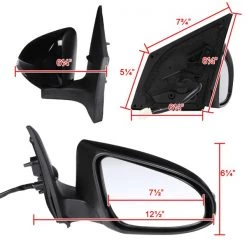 Spec-D Tuning 14-18 Toyota Corolla Side Mirror, RMV-COR14HP7-B-MP-R 7 14-18 Toyota Corolla Side Mirror, RMV-COR14HP7-B-MP-R