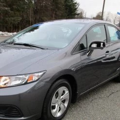 12-15 Honda Civic Side Mirror-Left- 3 Wires, Power Glossy Black