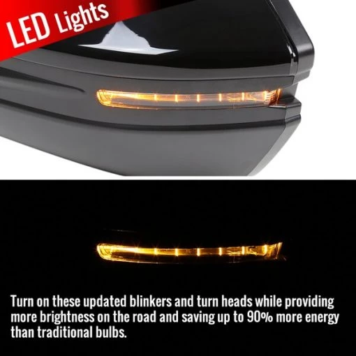 16-18 Honda Civic Side Mirror, RMV-CV16HP7-B-MP-L