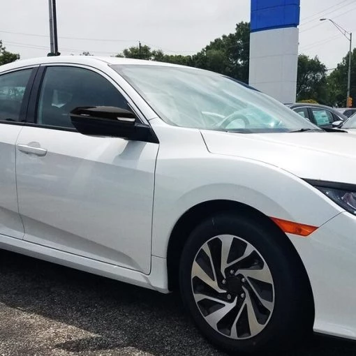 16-18 Honda Civic Side Mirror-Right- 3 Wires, Power Glossy Black