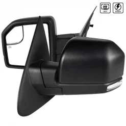 Spec-D Tuning 03-06 Ford Expedition Towing Mirrors Black- Clear Signal Power Heated