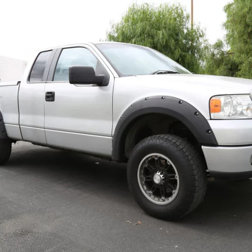 04-06 Ford F150 Manual Side Mirror- Black- Right