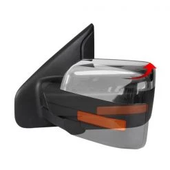 07-14 Ford F150 Towing Mirror-Chrome- Left
