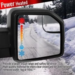 15-17 Ford F150 Towing Mirror-Chrome-Right