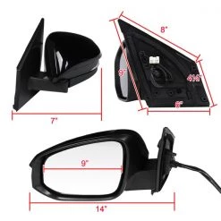 Spec-D Tuning 13-15 Toyota Rav4 Side Mirror, RMV-RAV413HP7-B-MP-L 7 13-15 Toyota Rav4 Side Mirror, RMV-RAV413HP7-B-MP-L