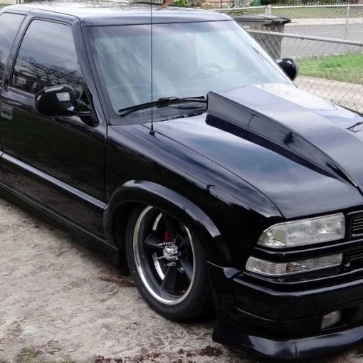 MANUAL SIDE MIRROR GLOSSY BLACK – LEFT SIDE