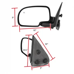 03-06 Chevrolet Silverado Truck Mirror Left- Oe Style- Heated Power