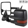 Spec-D Tuning 88-98 Chevrolet C10 Towing Mirrors- Power-Heated LED Style