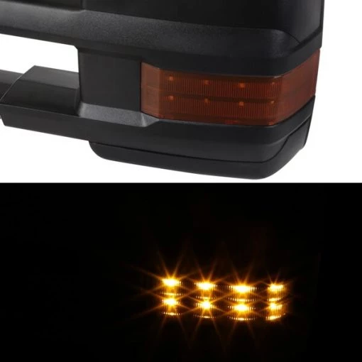 88-98 Chevrolet C10 Towing Mirrors- Power-Heated LED Style