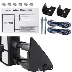 88-98 Chevrolet C10 Towing Mirrors- Power-Heated LED Style