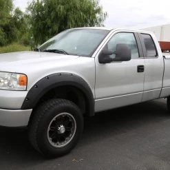 04-14 Ford F150 Towing Mirrors Black Texture- Manual