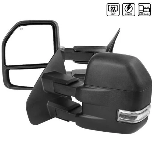 07-14 Ford F150 Towing Mirrors, RMX-F15007F3H-P-FS