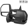 Spec-D Tuning 15-17 Ford F150 Towing Mirrors-Black Texture, RMX-F15015F3GH-P-FS