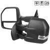 Spec-D Tuning 15-17 Ford F150 Towing Mirrors-Black Texture, RMX-F15015F3H-P-FS