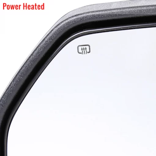 15-17 Ford F150 Towing Mirrors-Black Texture, RMX-F15015F3H-P-FS