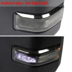 15-17 Ford F150 Towing Mirrors-Chrome, RMX-F15015F4GH-P-FS