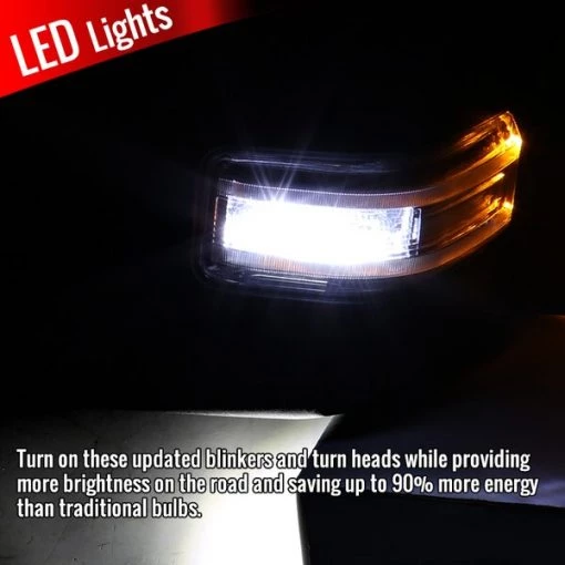 15-17 Ford F150 Towing Mirrors-Chrome, RMX-F15015F4H-P-FS