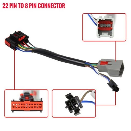 15-17 Ford F150 Towing Mirrors-Chrome, RMX-F15015F4H-P-FS