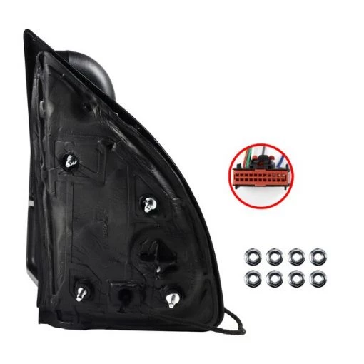 08-15 Ford F250 Super Duty Towing Mirrors- Smoke Signal- Power Heated