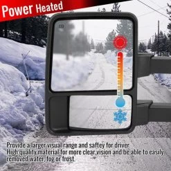 08-18 Ford F250 Towing Mirrors- Power Heated LED