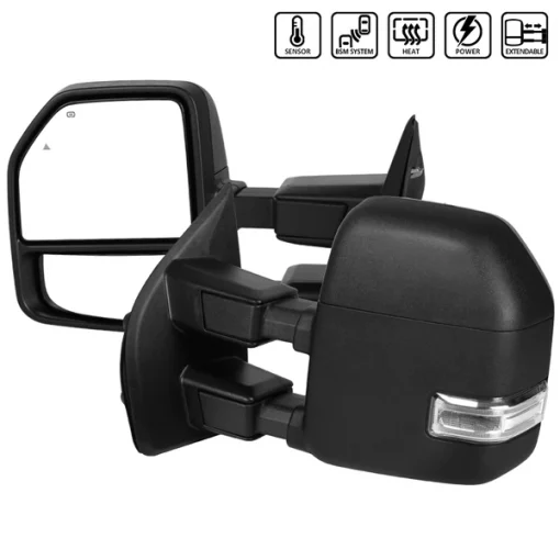 17-Up Ford F250 Superduty- Towing Mirrors Heated
