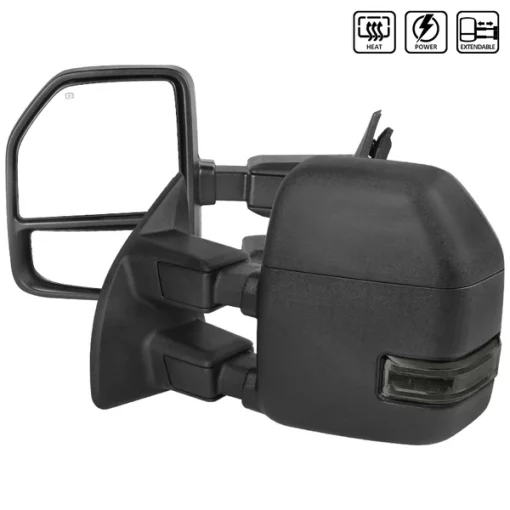 99-16 Ford F250 Super Duty Towing Mirrors, RMX-F25099F1GH-P-FS