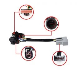 99-16 Ford F250 Super Duty Towing Mirrors, RMX-F25099F1GH-P-FS