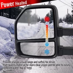 99-16 Ford F250 Super Duty Towing Mirrors, RMX-F25099F1GH-P-FS