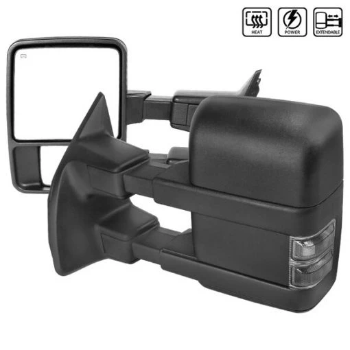 99-15 Ford F250 Super Duty Towing Mirrors, RMX-F25099G2GH-P-FS