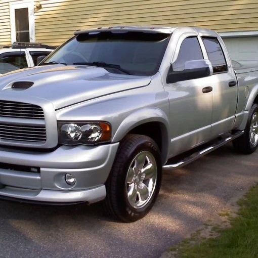 02-08 Dodge Ram Towing Mirrors Chrome- Clear Signal- Power Heated